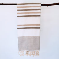 High-quality Turkish towel known for its quick-drying and durable properties