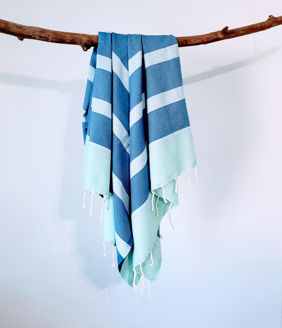 Turkish cotton towel in vibrant color