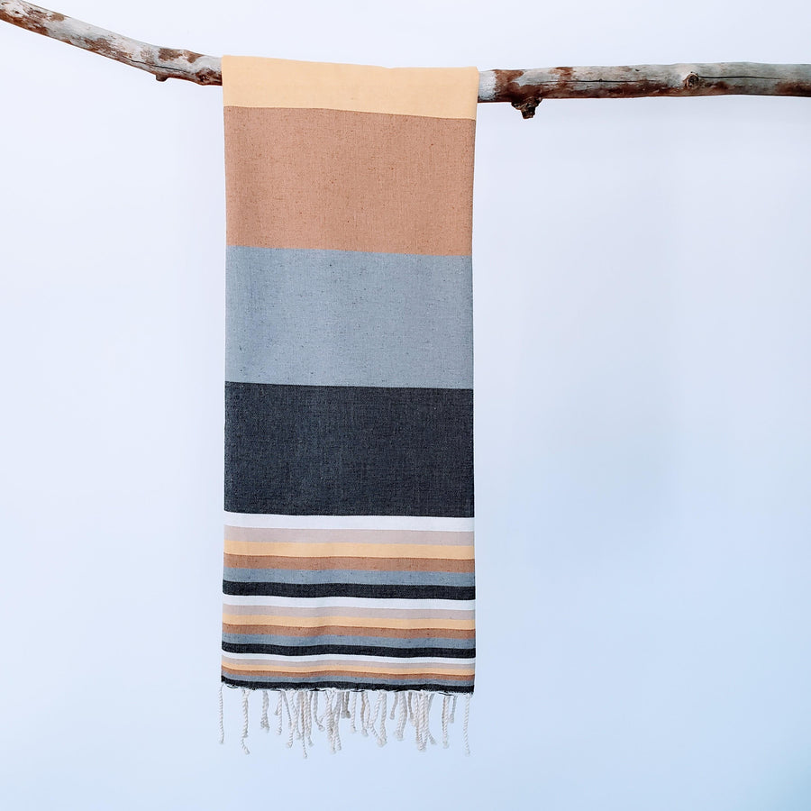 Cotton Turkish towel in natural color