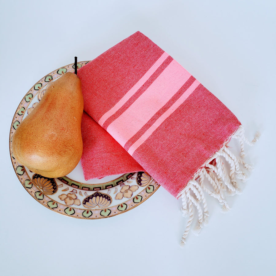  Mini guest salmon towel 