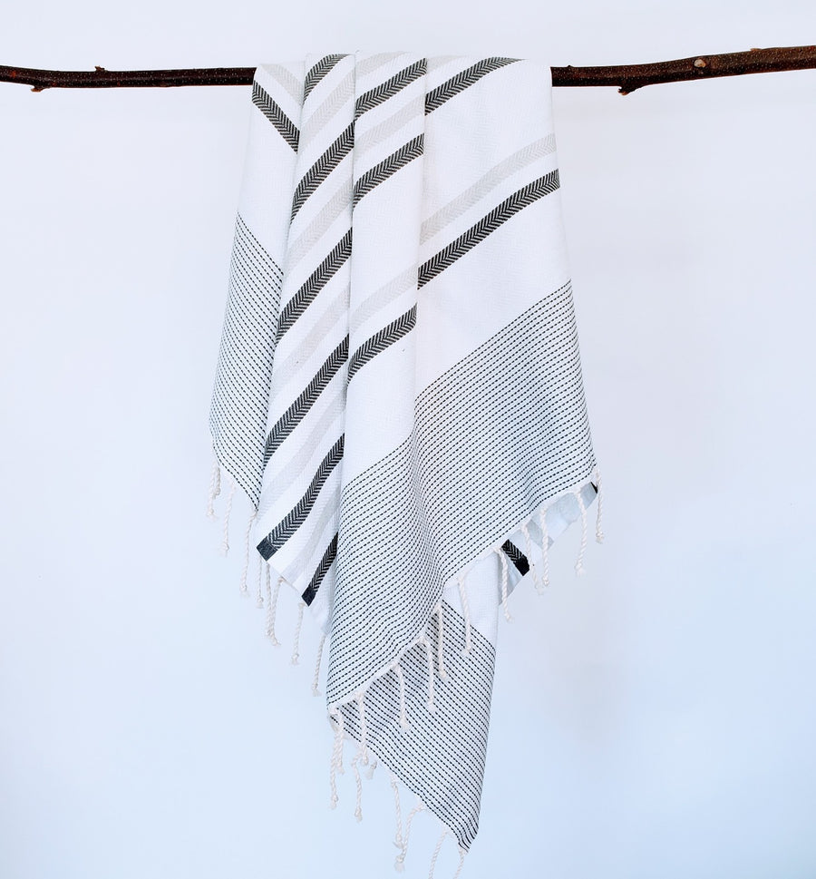 High-quality Turkish towel known for its quick-drying and durable properties
