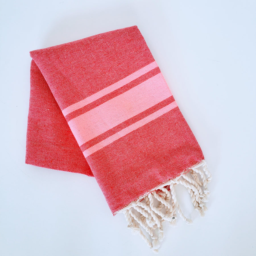  Mini guest salmon towel 