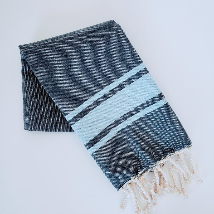  Mini guest towel in denim 